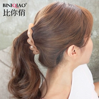 Không ngại rụng tóc đơn giản Jelly kết cấu tóc đuôi ngựa Thư mục kẹp tóc dọc thư mục chuối Hàn Quốc clip phụ kiện tóc màu rắn kẹp càng cua 5 răng