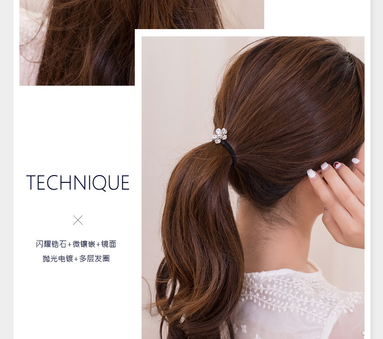 Accessoire coiffure en Diamant Crystal - Ref 1200460 Image 12