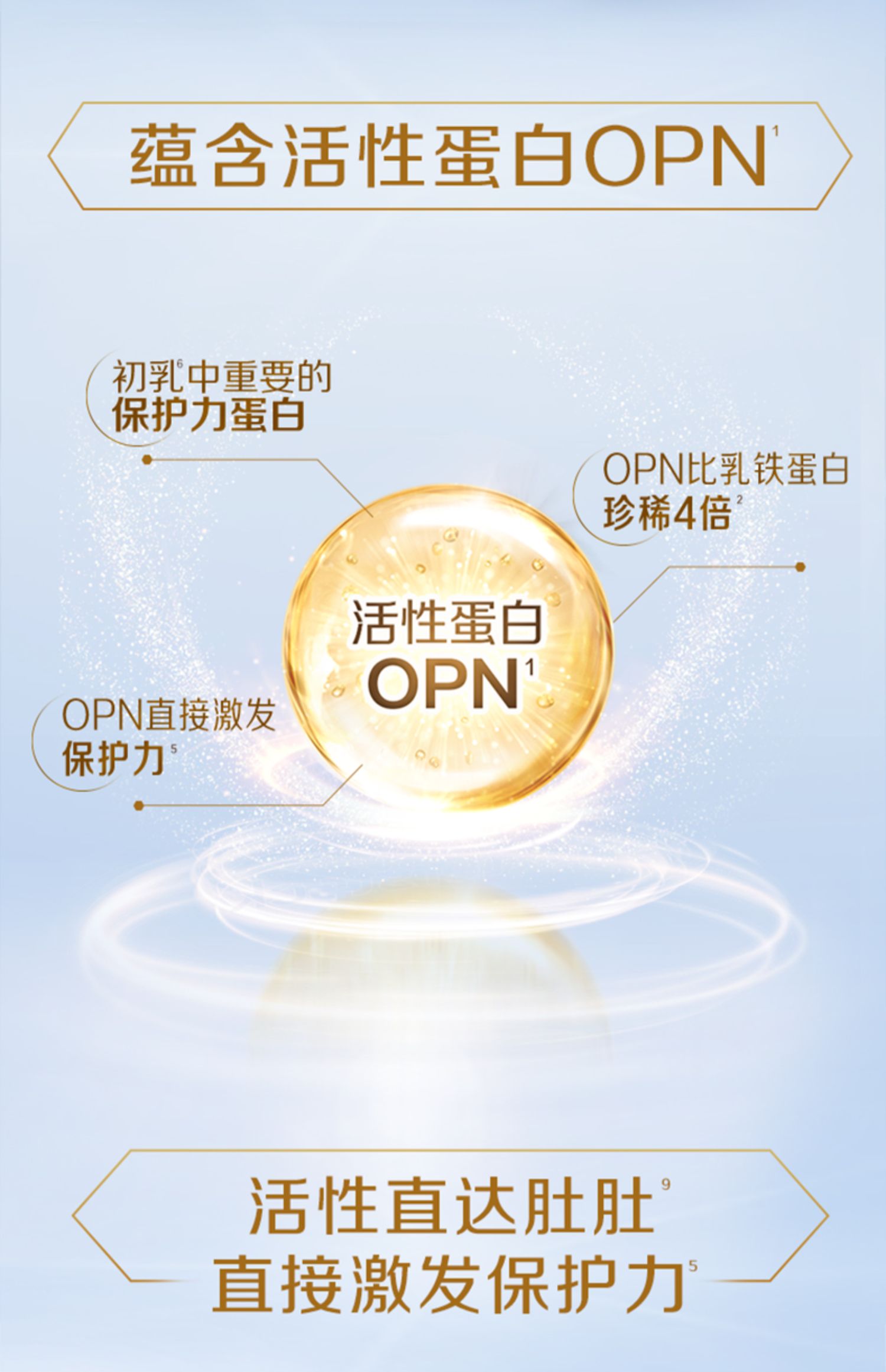 【启赋蓝钻】3段婴幼儿成长配方牛奶粉810g*2罐旗舰店官网正品