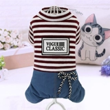 Одежда для собак Новая весна, лето, осенние и зимние животные с четырьмя одеждой