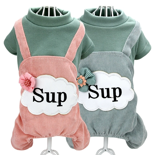 Собака новая весна и летняя осенняя одежда для собак