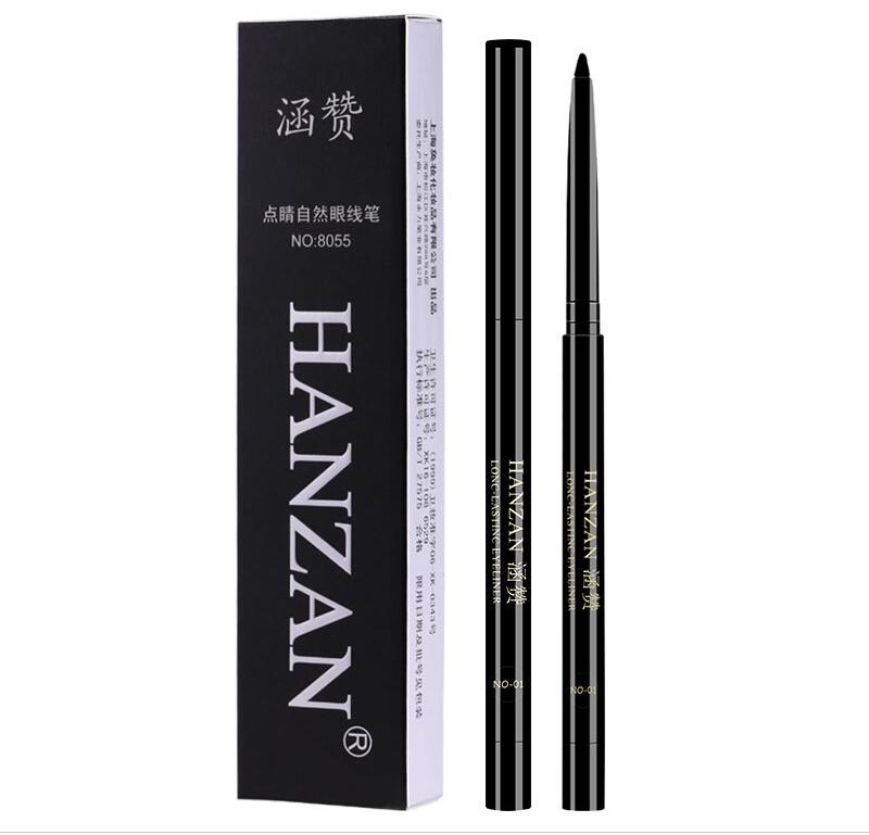 Bút kẻ mắt mới gel bút tự nhiên trang điểm nude giả mặt người mới bắt đầu đen bút chì màu nâu lưới kẻ mắt lười biếng - Bút kẻ mắt chì kẻ mắt the face shop