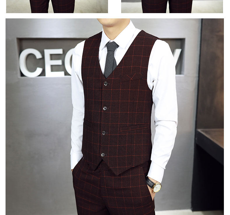 Costume homme en coton pour automne - Ref 1578596 Image 18