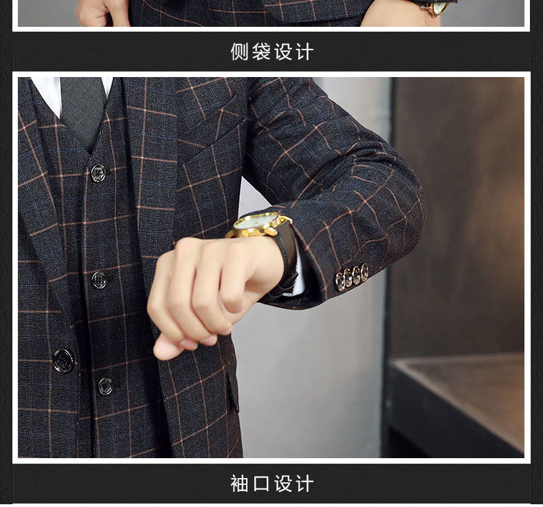 Costume homme en coton pour automne - Ref 1578596 Image 26