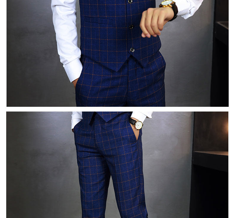 Costume homme en coton pour automne - Ref 1578596 Image 22