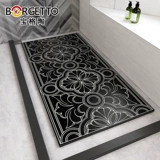 Тонгтонг кирпичная туалетная плитка плитка плитка для душа ступенька подушка каменная ванная комната для ванной комнаты для резинки для резина