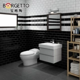 Be ge tao черно -белый чистый кирпичный кирпичный кухонный стена стена кирпич кирпич с лапшой плитка из северной плитка плитка плитка