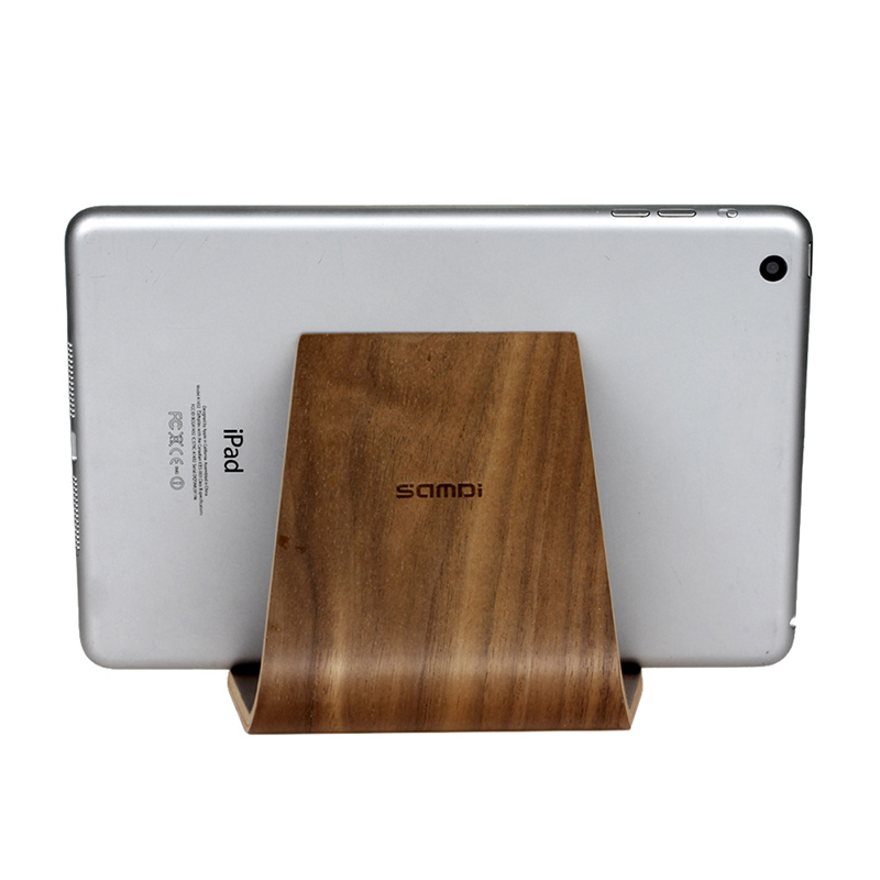 Mobile phone flat bracket Wooden Ipadair Bracket Sloth shelf Desktop headboard supports wooden universal