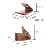 Держатель для мобильного телефона, настольный деревянный простой кронштейн, деревянный кронштейн, кронштейн, ленивая прикроватная полка для просмотра телевизора, универсальный тип