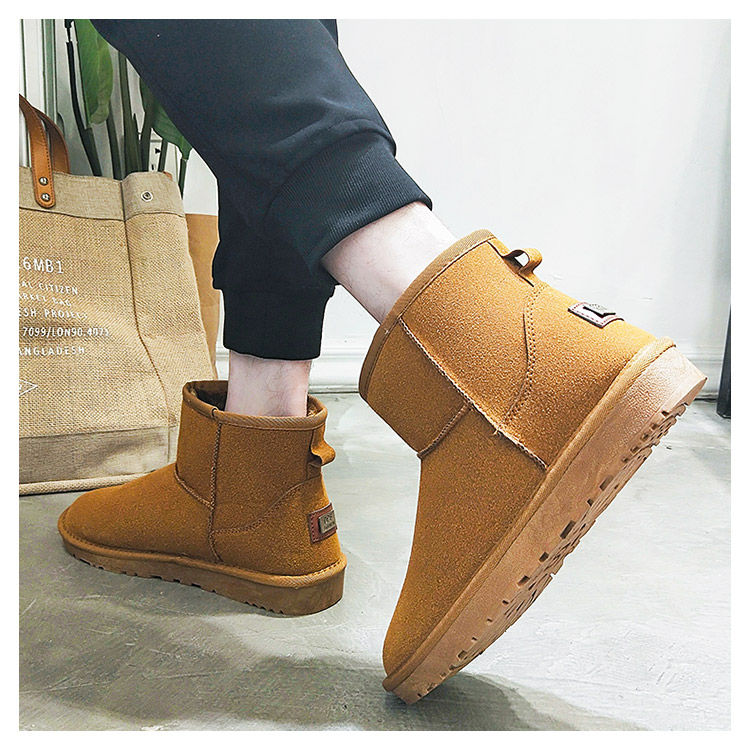Giày tuyết mùa đông cho nam Giày cao cổ ấm áp giày nam lacoste