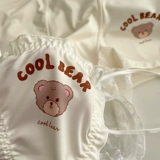 Нижнее белье для влюбленных, хлопковые сексуальные штаны, с медвежатами