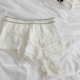 Сексуальное нижнее белье с бантиком для влюбленных, хлопковые кружевные штаны