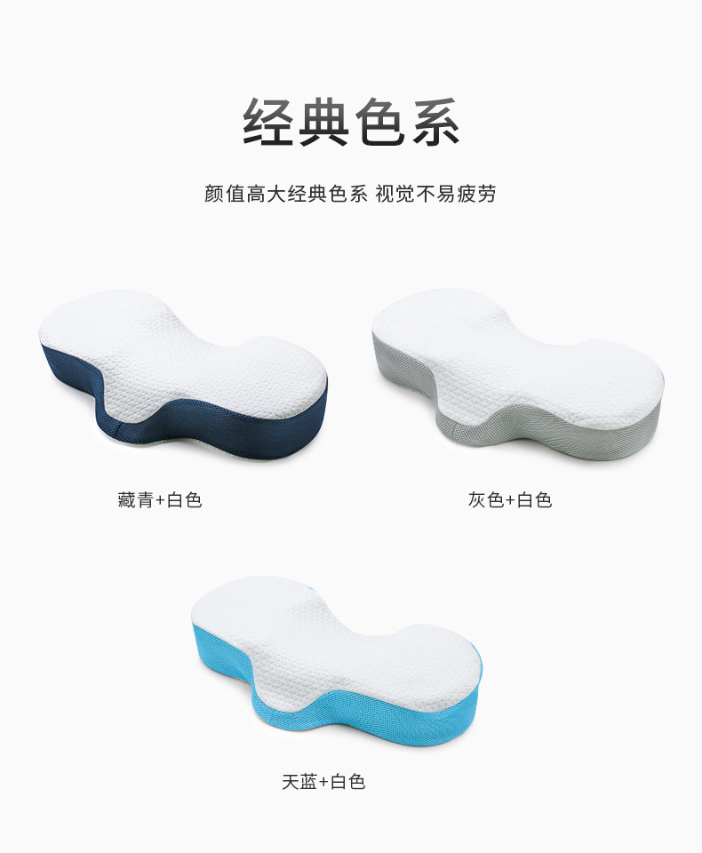 Подушка 颈椎枕记忆棉护颈枕非修复病人反弓睡觉助睡眠护颈枕头专用颈枕 Drift city