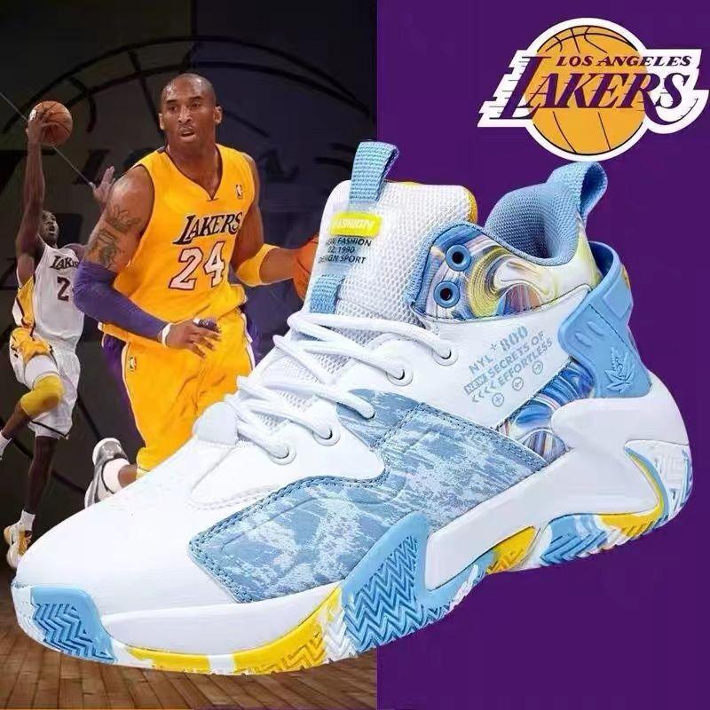 Kobe Curry Kobe Basketball Shoes Youth Sneakers Non-Slip Wear-Resistant Breathable Sports Shoes Autumn and Winter High-Top Practical Women's Shoes