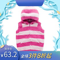 pappymommy2021 spring and autumn girls and boys baby chenille striped knit vest jacket zipper shirt