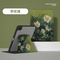 [720 градусов вращающаяся акриловая задница √ анти -покрытая толщина 3 мм √ с слотом для ручки] дикая роза