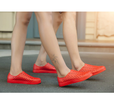 Giày đế xuồng nam sandal đôi nam triều đi biển 2018 Giày lội mới mùa hè chống trượt dép nam và dép nam giày chạy bộ nam
