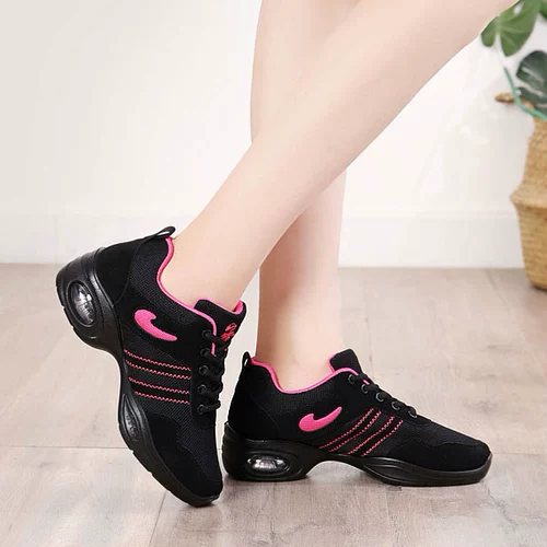 Спортивная летняя белая спортивная обувь, танцующие туфли, мягкая подошва, против усталых ног