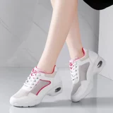 Демисезонные танцующие туфли, белая зимняя спортивная обувь, мягкая подошва