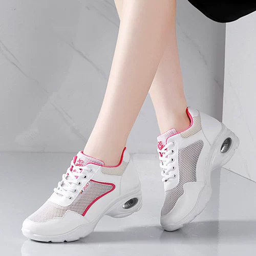 Демисезонные танцующие туфли, белая зимняя спортивная обувь, мягкая подошва