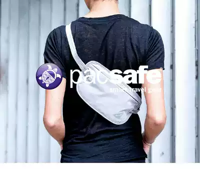 pacsafe x75 anti-theft fanny pack Travel abroad artifact crossbody hanging neck close-fitting invisible bag Passport document bag