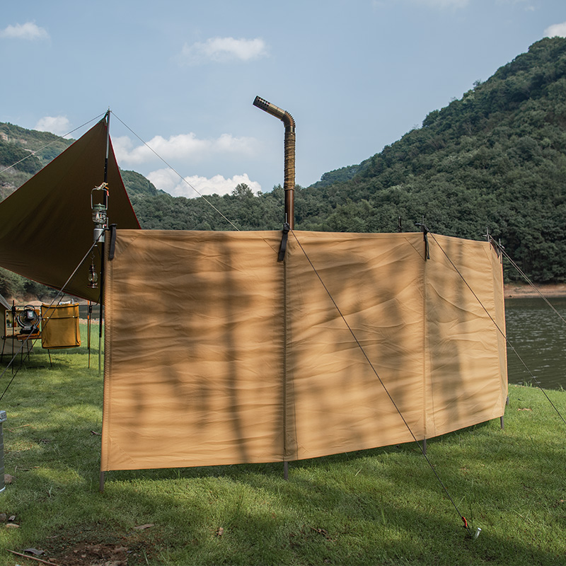 Beijing spot Naturehike Nor Customer Camping Wind Stand Picnic Barbecue Cotton Screen Windshield