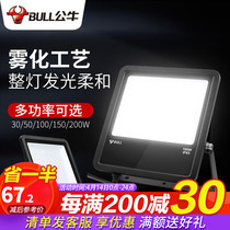 Bull outdoor LED waterproof ultra-bright projection lighting factory projection floodlight advertising light
