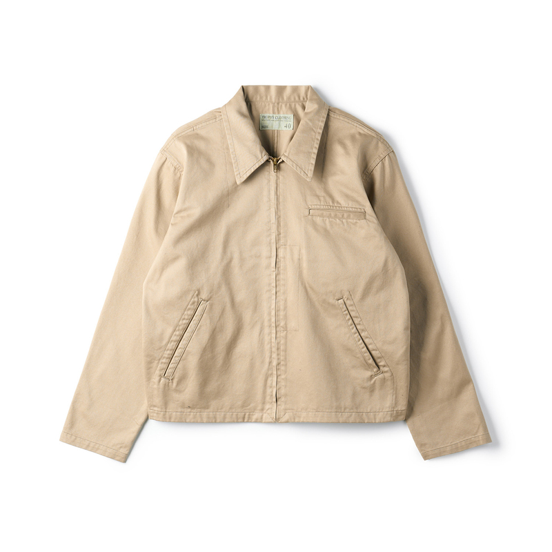 Trophy Clothing Military Style Work Jacket Miller Civilian Retro Jacket Made in Japan