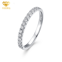 21 points natural diamond ring row tail ring natural diamond ring 18K gold diamond ring real gold diamond can be re-inspected