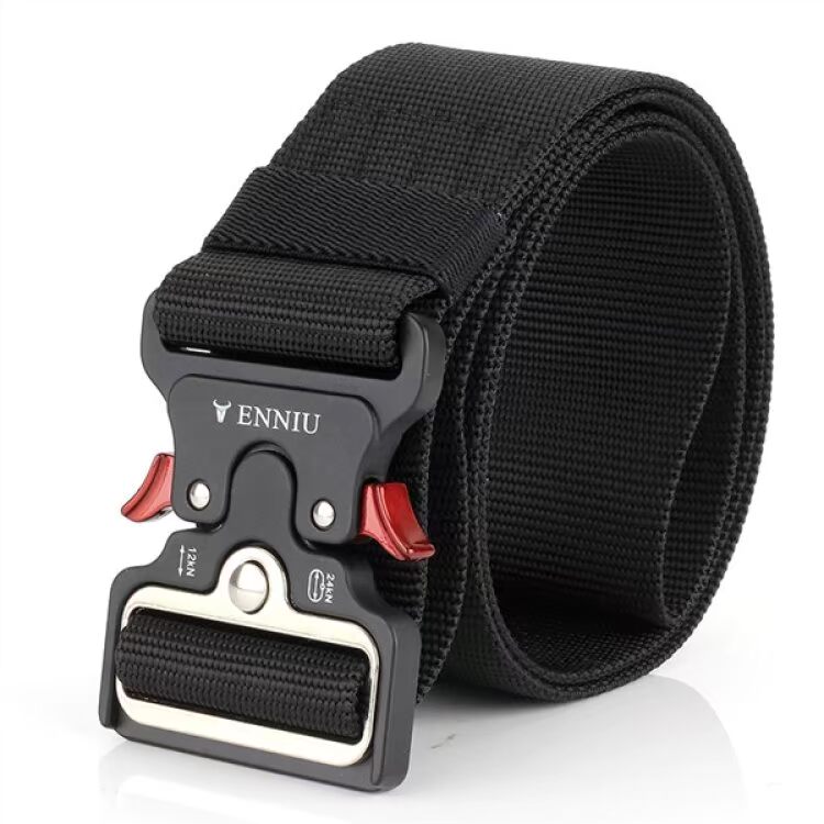 Phiên bản rộng 5cm Cobra chiến thuật đai nylon đa năng vành đai Quạt quân đội nam vũ trang huấn luyện quân sự tráng - Thắt lưng thắt lưng vải canvas