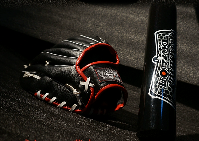 SUMMITDRAGON găng tay bóng chày găng tay softball bảo vệ môi trường chất liệu pvc giả da gói giao hàng 	gậy bóng chày gỗ	