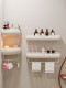 Bathroom Storage Rack, Bathroom Toilet Washbasin Wall-Mounted, No-Drill Wall-Mounted Shower Gel Storage Shelf