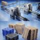 Unity3D Factory Warehouse Industrial Machinery Equipment Components Tool Models Forklift Conveyor Belt Factory
