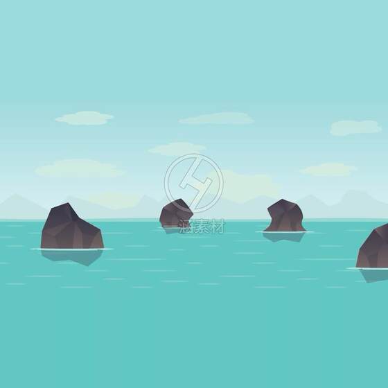 Unity 2D Horizontal Game Vector Background Images for Level Progression Game Vectors 10 Backgrounds