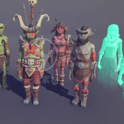 Unity3D Lowpoly Dungeon Scene Model Replica Polygon Dungeons 1.9.5