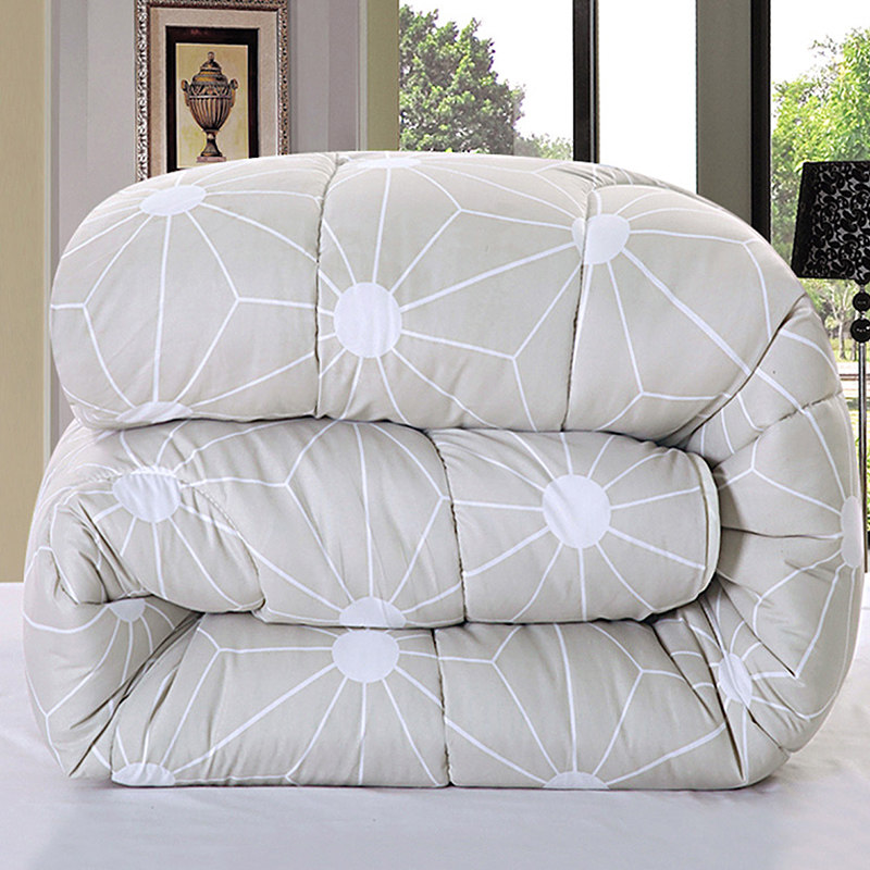 Net red quilt spring and autumn winter is thicked warm-keeper single student dorm cotton bedding double space conditioned