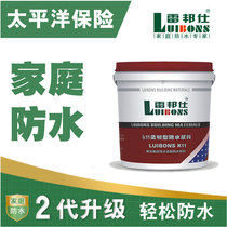 ThunderBonsee flexible JS waterproof paint K11 slurry toilet kitchen balcony waterproof polymerization modified cement base