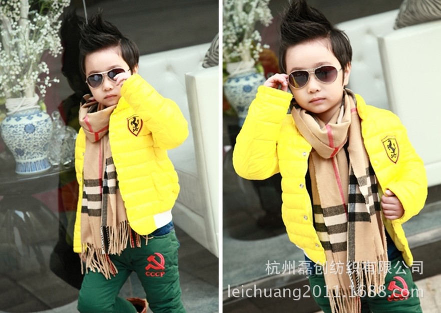 Foulard enfant en cachemire - Ref 2136277 Image 16