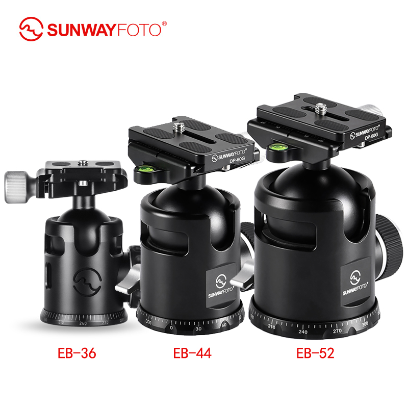 Shengxiao EB-36 44 52 Micro SLR Camera Photography Panoramic Skeleton Design Weight Loss Travel Photography Tripod Spherical Cloud Table