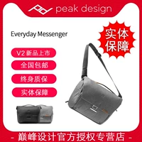 巅峰设计 PeakDesign Everyday Messenger 13L V2 Daily Messenger SLR Micro Single Camera Mag Suck Soadique задняя часть плеча Сумка для ноутбука