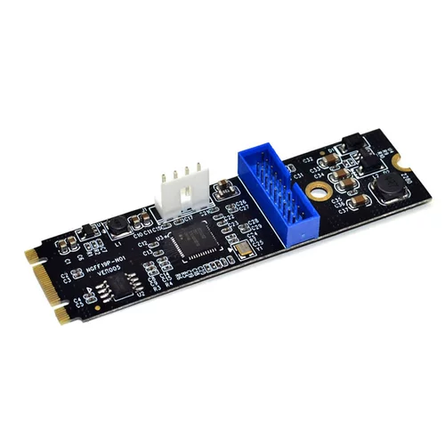 M.2 ngff к USB3.0 Фронта 19 -пин -карта 2 Расширенная карта до малого 4PIN, чтобы забрать электричество