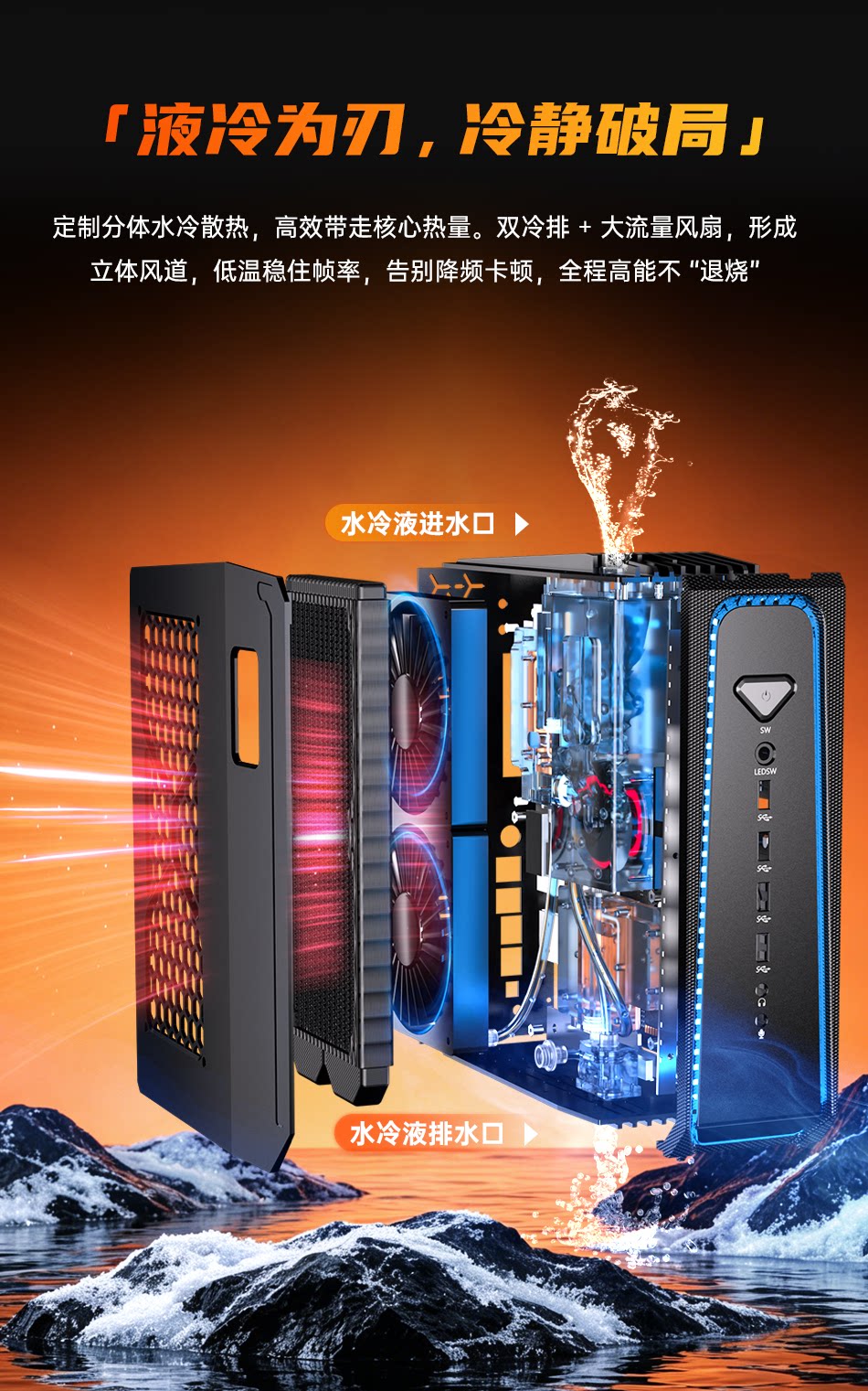 Игровой компьютер MSEcore R7-9800X3D RTX4070 16GB 512GB