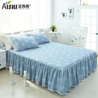 Bông cotton giường bedspread váy trượt kép 1.5 / 1.8m 2,0 m giường đơn mảnh giường váy bảo vệ - Váy Petti váy giường