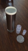 Teaching Instruments Stainless Steel Rain Gauge Rain Gauge Rain Gauge RAINFALL CYLINDER GEO EXPERIMENTAL EQUIPMENT
