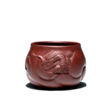 [Чанг Тао] Yixing Zisisha маленькая чашка чистая полная ручная ручная ручная рыба Hua Long Dragon Cup Сингл.