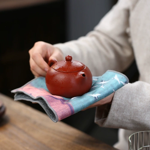 [Чанг Тао] Толстый водяной поглощение чай шарф кунг -фу чай на сайте подушка стола, чтобы поднять полотенце