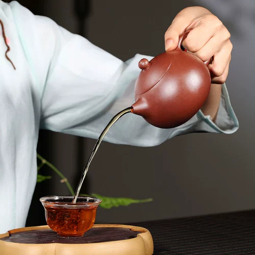 [Changtao] yixing Zisha Pot Bubble Teapot Pottery Build