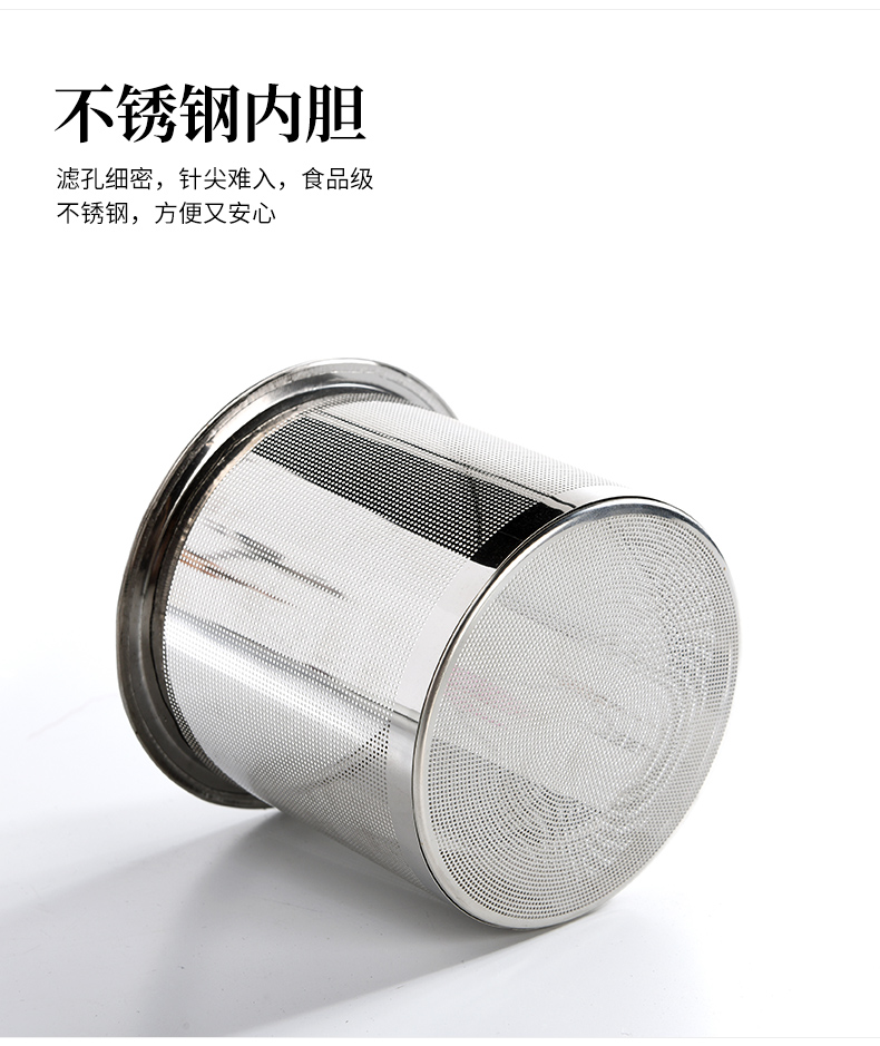 Beauty cabinet celadon girder pot a pot of six cups of high - capacity kung fu tea set suit household teapot teacup belt filter