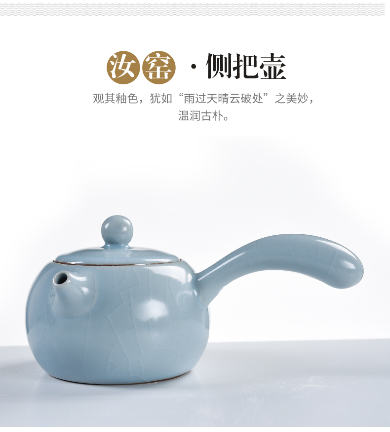 Beauty cabinet home side of your up teapot kung fu tea set on the ceramics up with a pot of two cups of a teapot