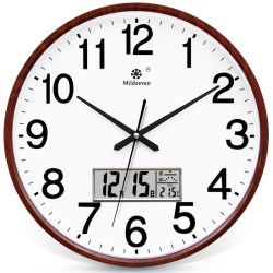 Seven Kings Star Clock Wall Clock for Living Room, Simple and Stylish Creative Clock, Minimalist Home Quartz Clock for Wall Mounting